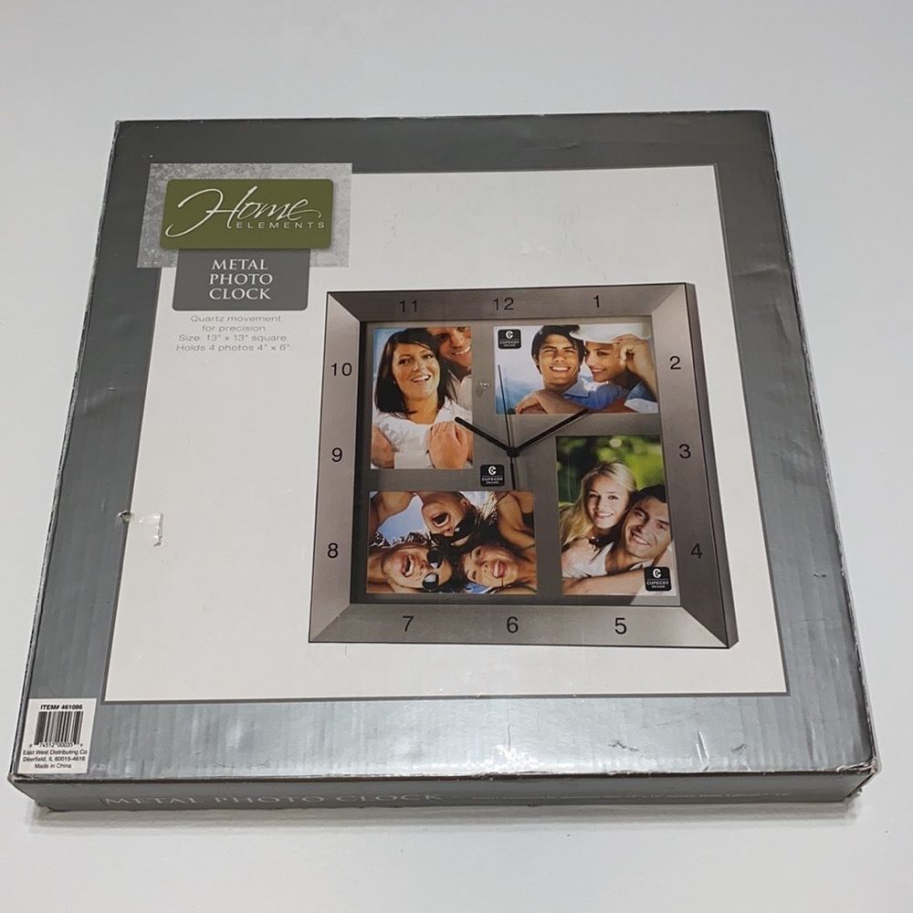 NEW picture frame clock